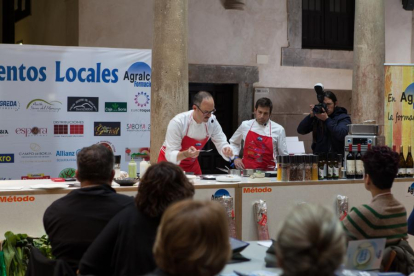 Congreso gastronómico Alimentos Locales de Ágreda en su edición de 2023.