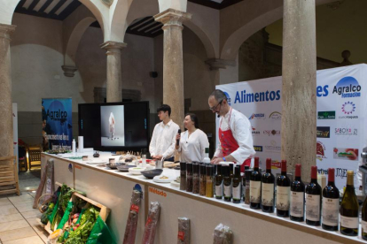 Congreso gastronómico Alimentos Locales de Ágreda en su edición de 2023.