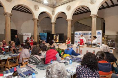 Congreso gastronómico Alimentos Locales de Ágreda en su edición de 2023.