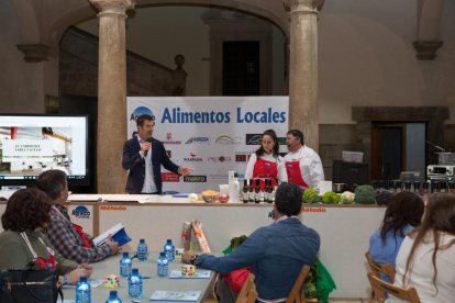 Congreso gastronómico Alimentos Locales de Ágreda en su edición de 2023.