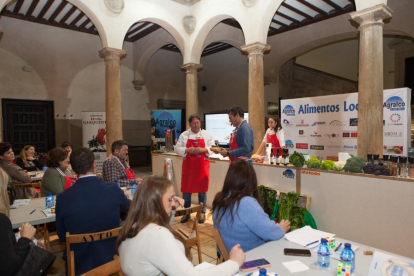 Congreso gastronómico Alimentos Locales de Ágreda en su edición de 2023.