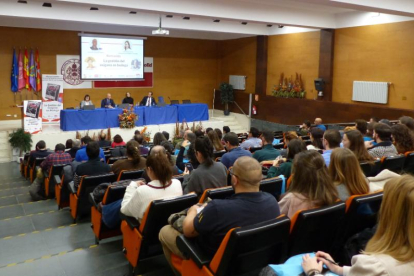 Presentación de la publicación en el Campus de Palencia.