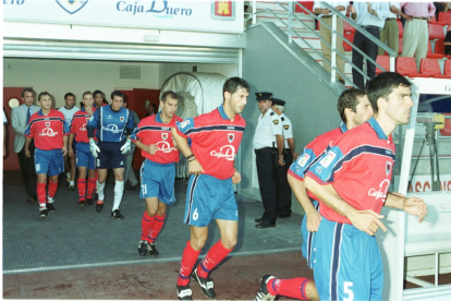 Primer partido del Numancia en primera división en 1999