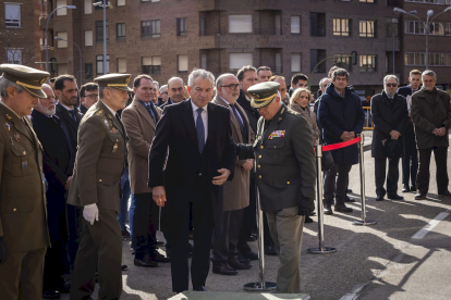 Acto oficial de inauguración en la Avenida Duques de Soria