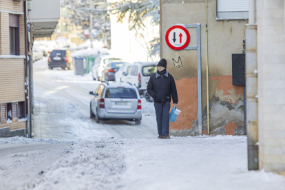 Dos días después, la nieve y el hielo siguen presentes en las calles