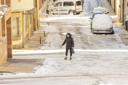 Dos días después, la nieve y el hielo siguen presentes en las calles