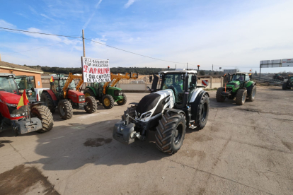 La tractorada es ajena a organizaciones agrarias y políticas, según los convocantes.