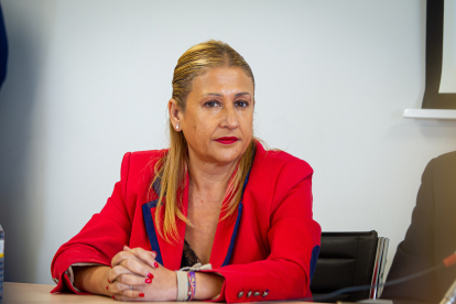 La delegada territorial de la Junta, Yolanda de Gregorio.