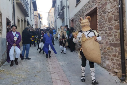 Los borobianos cumplen su tradición de Carnaval
