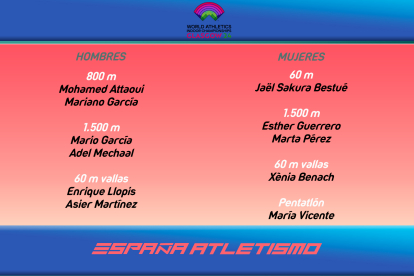 Marta Pérez en la primera lista de España para el Mundial.