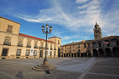 Plaza mayor de Medinaceli.