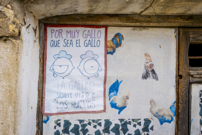 Detalles artísticos en un pueblo de la comarca de Almazán