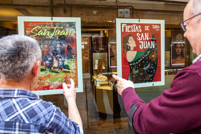 Exposición de carteles de San Juan el año pasado.
