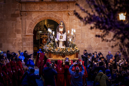 La Semana Santa de Soria en su procesión del Jueves Santo