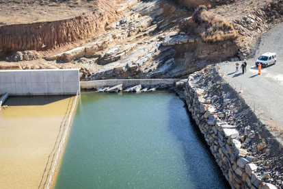 Las obras de la presa de San Pedro estan paralizadas desde invierno de 2018-2019