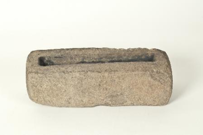 Molde encontrado en Numancia que guarda el Museo Arqueológico Nacional.