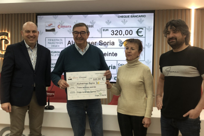 Torrezno de Soria recauda 320 euros para el alzheimer