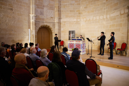 Concierto del Ensemble Arquivolta en Santa Clara dentro del Festival de Música Antigua de Soria.