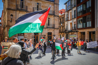 Movilización en apoyo a Palestina en Soria