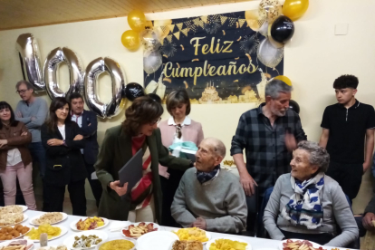 Primitivo Fructuoso Mariscal celebra su centenario en Cihuela.