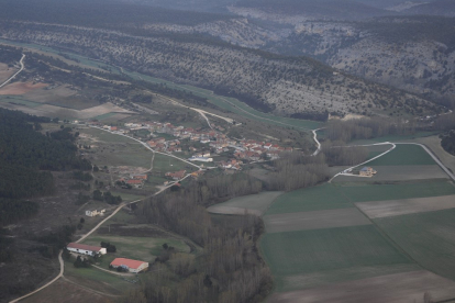 Vista aérea de Muriel de la Fuente.