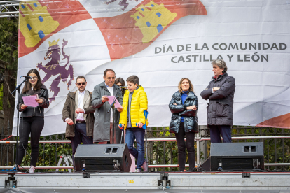 Mariano Granados se ha convertido en escenario de numerosas celebraciones con motivo del Día de Castilla y León.