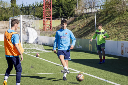 El fútbol base del equipo entrena en la Ciudad Deportiva