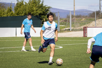 El fútbol base del equipo entrena en la Ciudad Deportiva