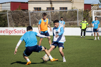 El fútbol base del equipo entrena en la Ciudad Deportiva