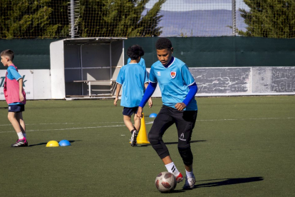 El fútbol base del equipo entrena en la Ciudad Deportiva