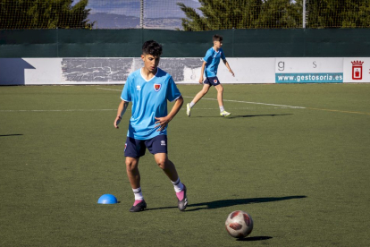 El fútbol base del equipo entrena en la Ciudad Deportiva