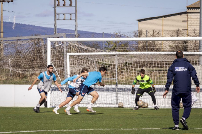 El fútbol base del equipo entrena en la Ciudad Deportiva