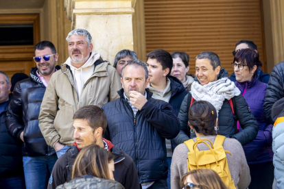 Protesta de los trabajadores municipales