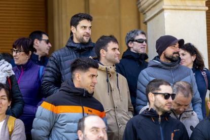 Protesta de los trabajadores municipales