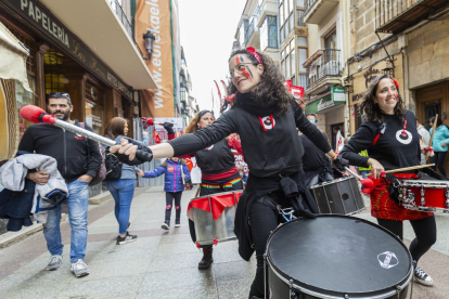 La manifestación sindical atrajo a más de 450 personas