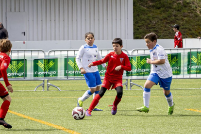 Las canteras de 16 equipos se dieron cita para jugar al fútbol