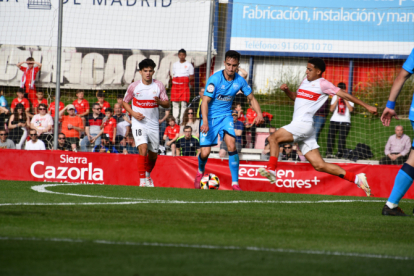 El Numancia supo encajar la goleada ante el Sanse.