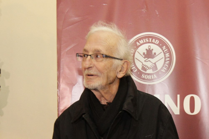 Ernesto López Gavira durante el homenaje que se le tributó en 2019.