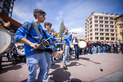 Las dulzainas ponen la banda sonora a Soria en la previa del Catapán.