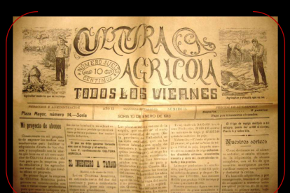 Mancheta gráfica del número 15 de ´Cultura Agrícola´, del 10.01.1913. [AMS/JAGB]