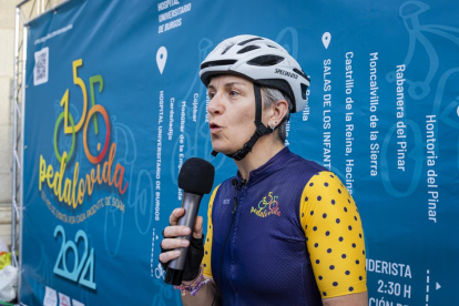 Las ciclistas recibieron una gran acogida a su llegada