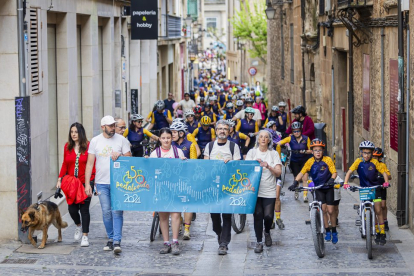 Las ciclistas recibieron una gran acogida a su llegada