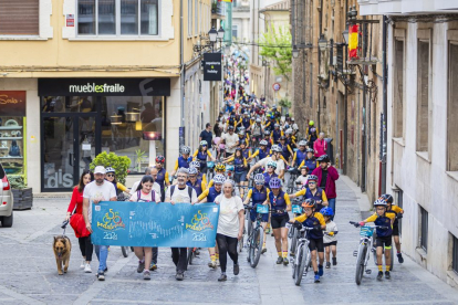 Las ciclistas recibieron una gran acogida a su llegada