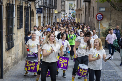 Las ciclistas recibieron una gran acogida a su llegada