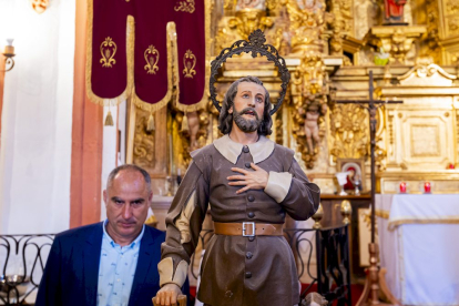 Agricultores y ganaderos rinden culto al Santo que protege el campo