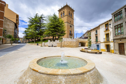 Fuente de la Plaza Ramón Ayllón