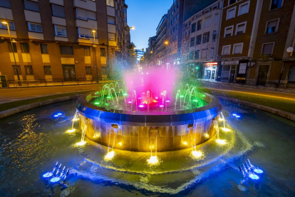 Fuente de la glorieta Ingeniero Javier Lapuerta