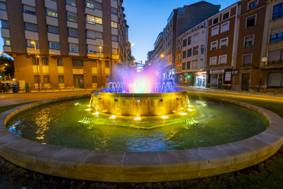 Fuente de la glorieta Ingeniero Javier Lapuerta