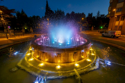 Fuente de la glorieta Ingeniero Javier Lapuerta