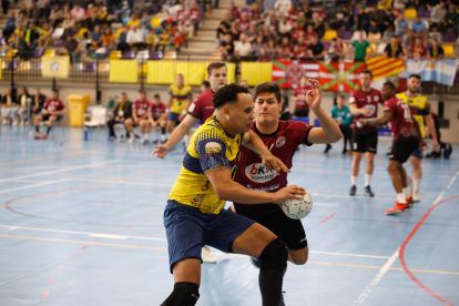 El Balonmano Soria se impone en el primer partido de la fase de ascenso al doblegar a Romo por 34-26.